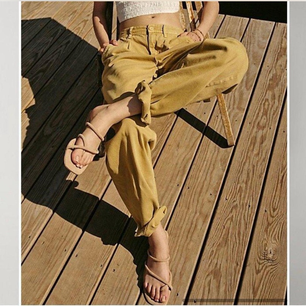 Casual Tan Women's Pants